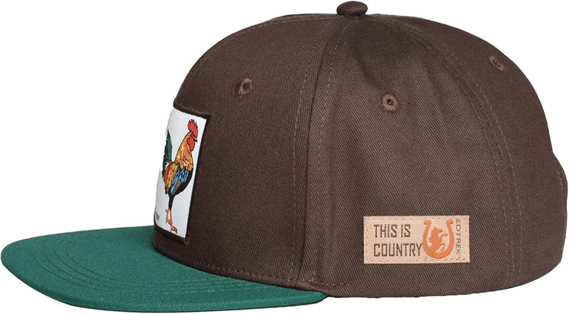 EDTREK Elite Youth Country Hat for Big Kids - Boys Snapback Hat with Flat Brim - Image 3